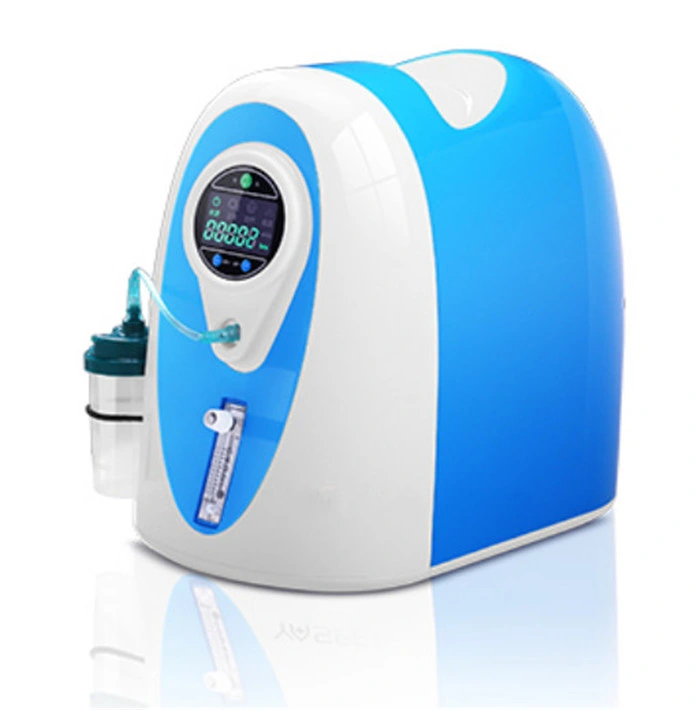 5L Oxygen Concentrator Medical Nebulizer Oxygen Concentrator Oxygen Breathing with 93% High Purity, Low Purity Alarm