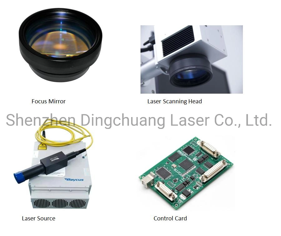 Optical Fiber Laser Marking Equipment Engraving for Metals and Non Metals with CE
