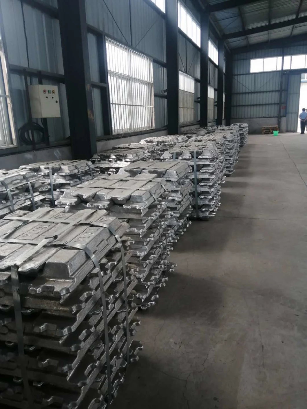 China Factory Price of Aluminum Ingot Purity 99%-99.9% High Purity Aluminum Ingot