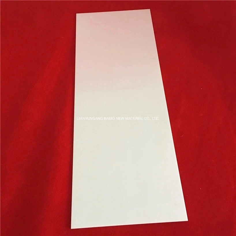 High Hardness 1mm Thickness White Yttria Stabilized Zirconia Ceramic Sheet