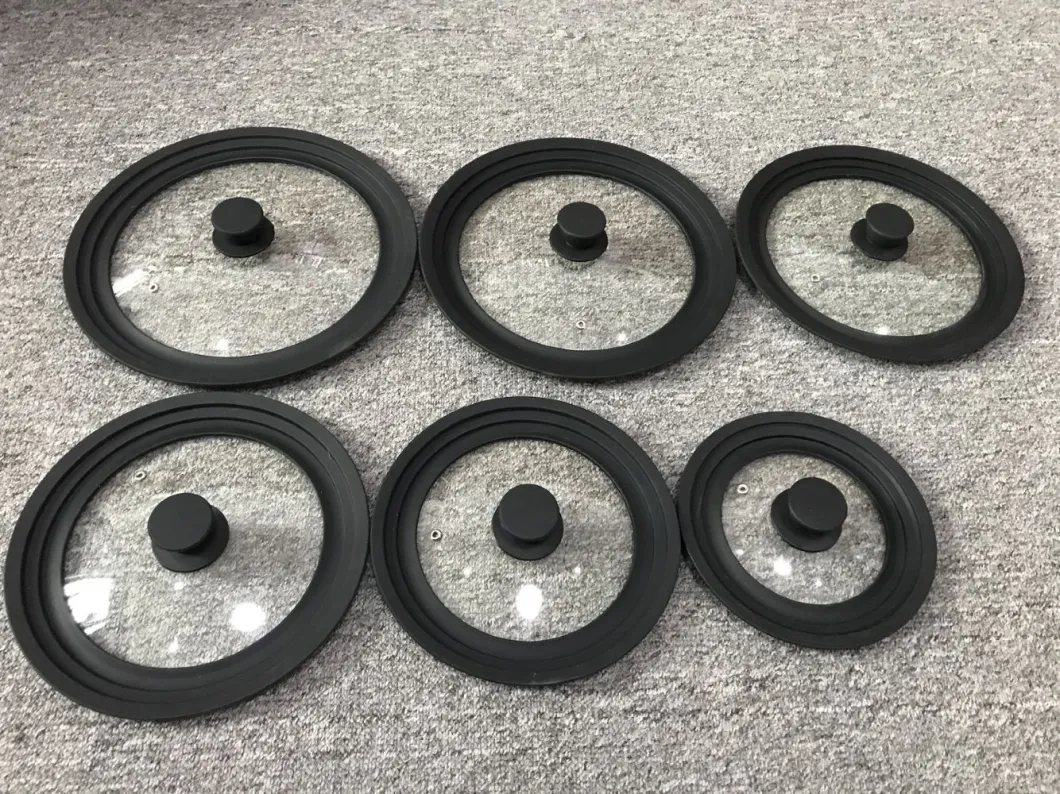 G Series Tempered Glass Lid for Fry Pan and Pot with S/S Rim