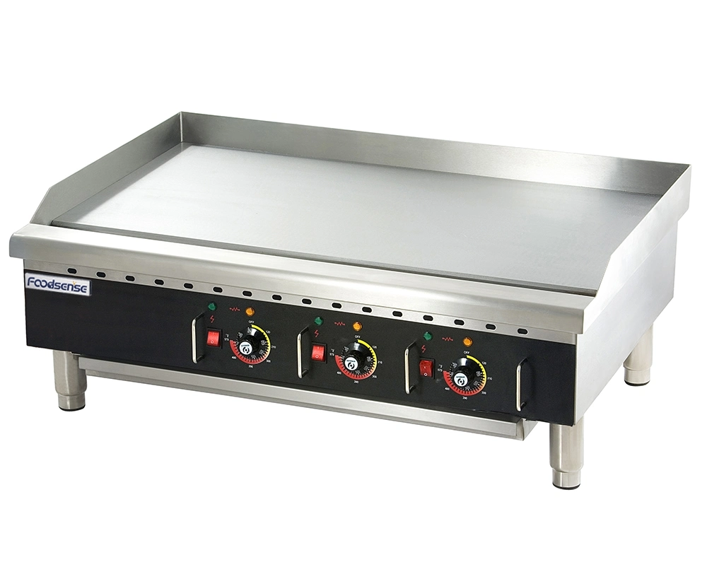 Factory Electric Griddle Commercial Electric Teppanyaki Grill Griddle