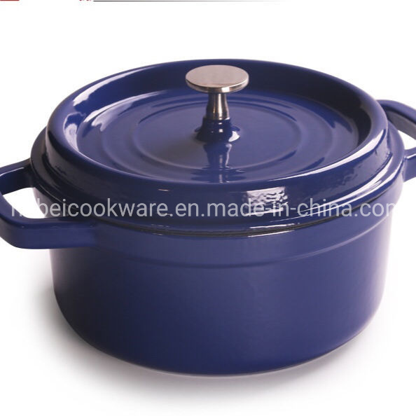 Colorful Enamel Cast Iron Cooking Coating Diecast Casserole Pot