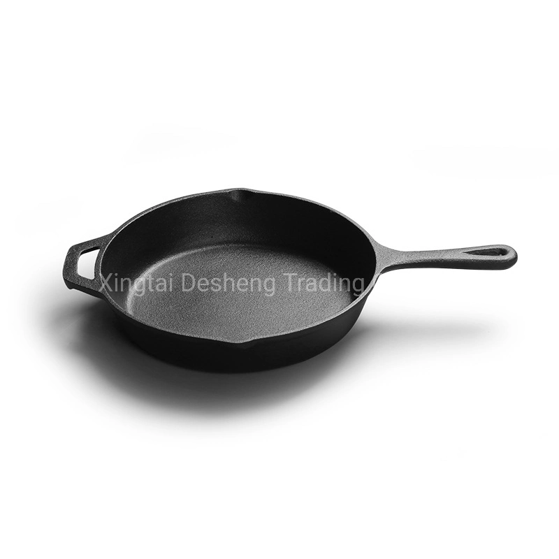 Ds-Fp02 Cast Iron Pre-Seasoned Skillet Set Outdoor Cookware