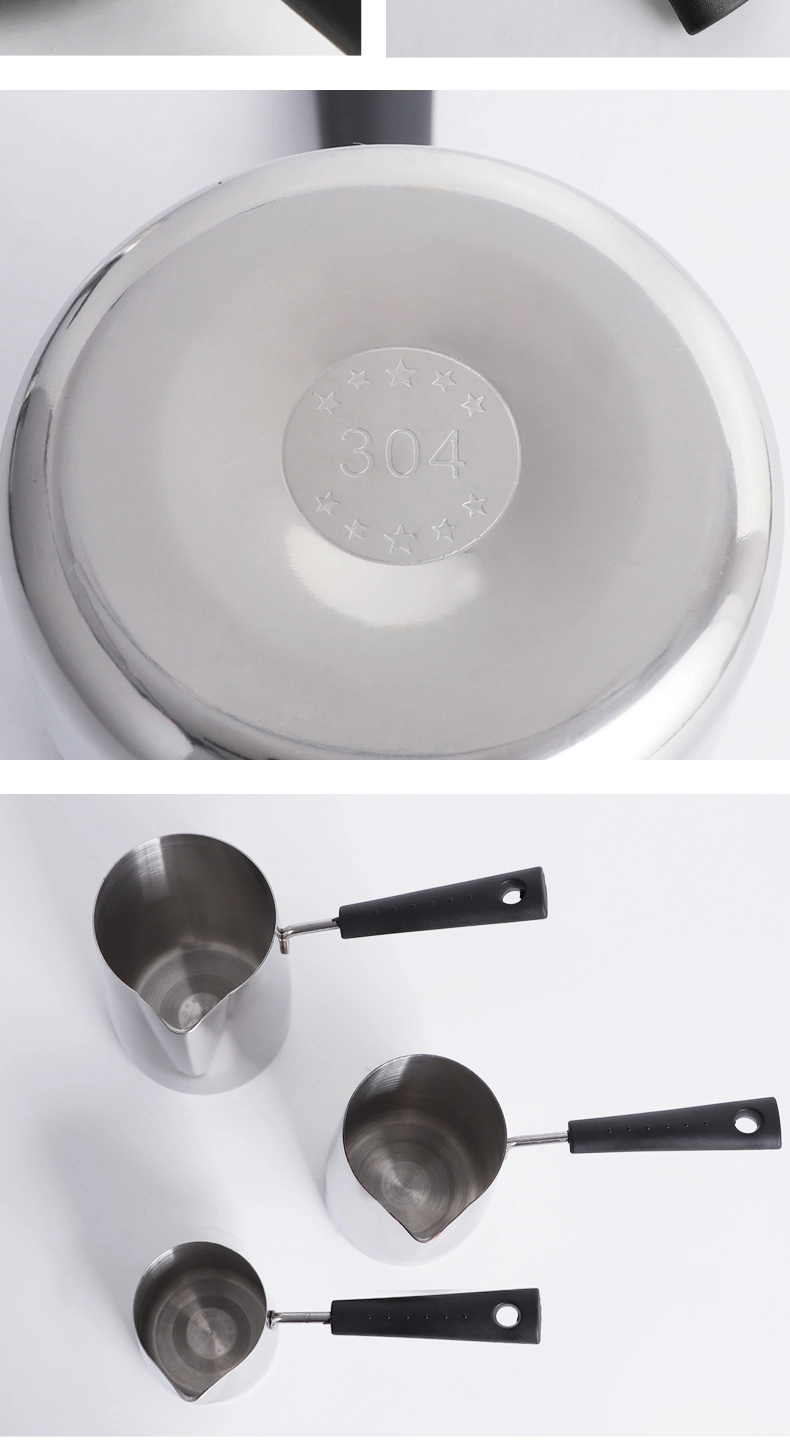 Stainless Steel French Press Milk Mug Cup Arabic Brass Coffee Milk Pot Coffee Cooking Pot