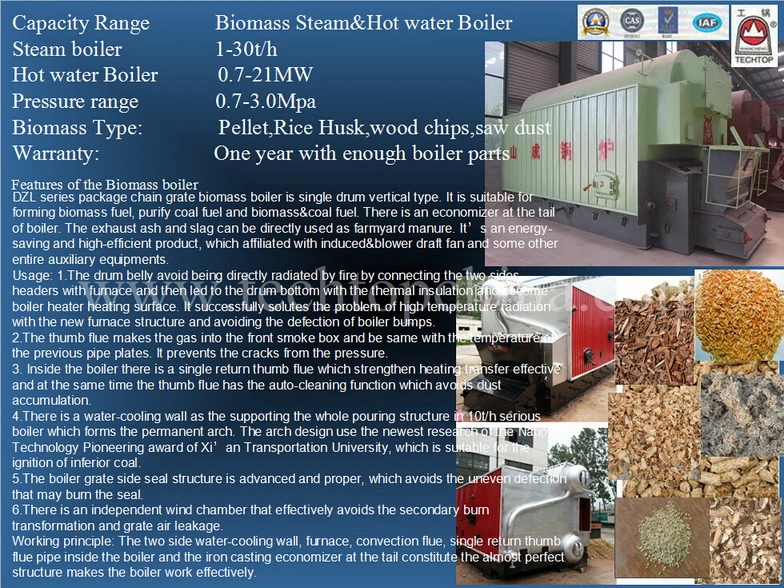 Steam Boiler for Steam Box, Steam Chamber and Steam Cracking