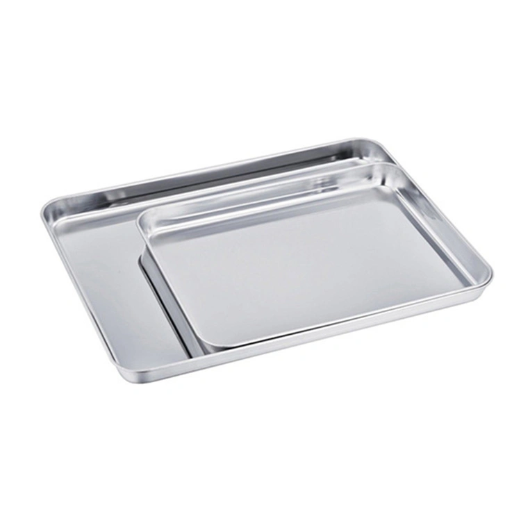 Stainless Steel Baking Pan Tray Cookie Sheet with Cooling Rack