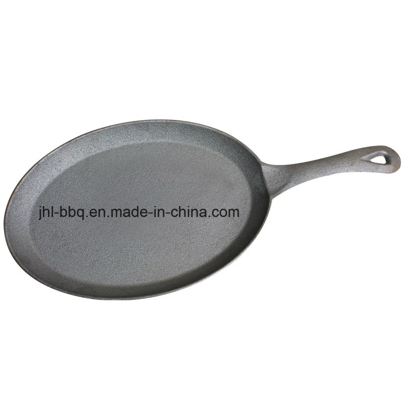 Iron Casting Fry Pan and Cooking Pan with Side Handle