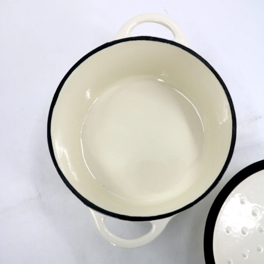 High Quality Enamel Coat Casserole Cast Iron Cooking Pot