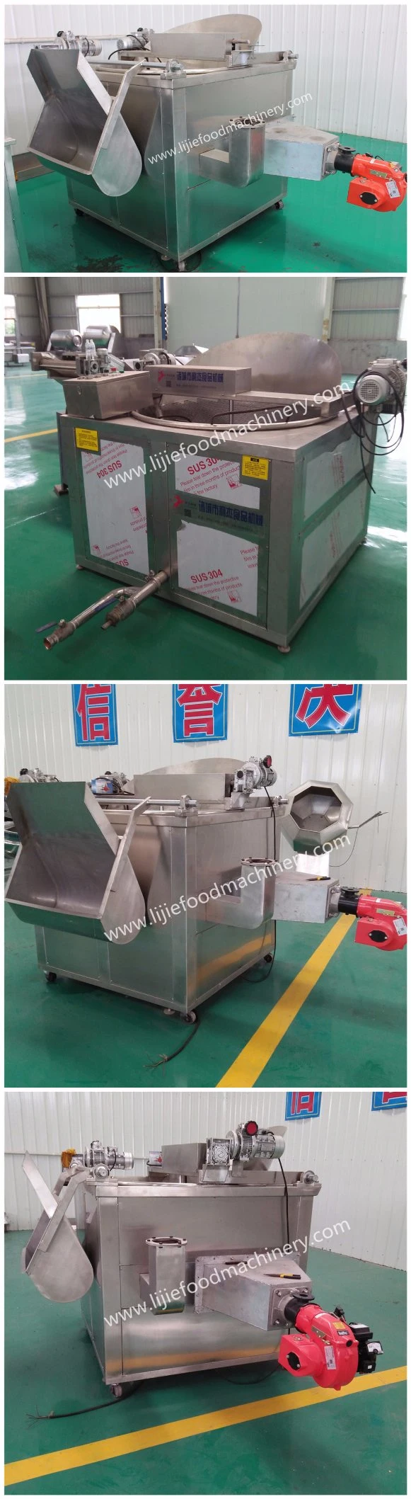 Factory Supply Fry Chicken Machine/Automatic Stir Fry Machine