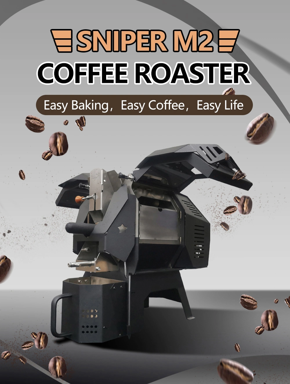 Good Quality Roasting Machine Coffee Roster Roasting Machine for Snack Food Factory