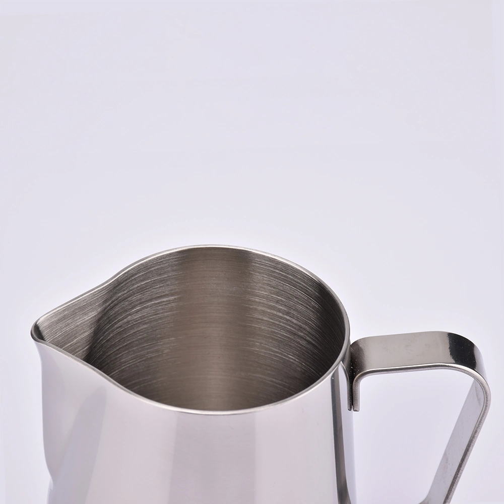 2021 Chinese New Design Kitchen Stainless Steel Coffee Milk Pull Flower Milk Pot