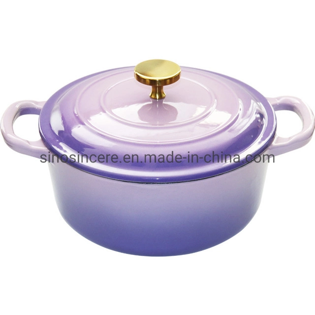 Enamel Cookware Cast Iron and Enamel Cooking Soup Pot