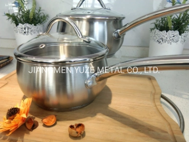 Belly Shape Saucepan, Stainless Steel Cookware, Kitchenware Set