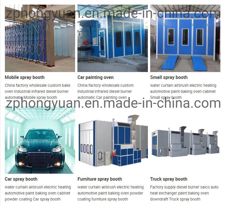Experienced Exporter Spray Booth Car Paint Bake Clean Room