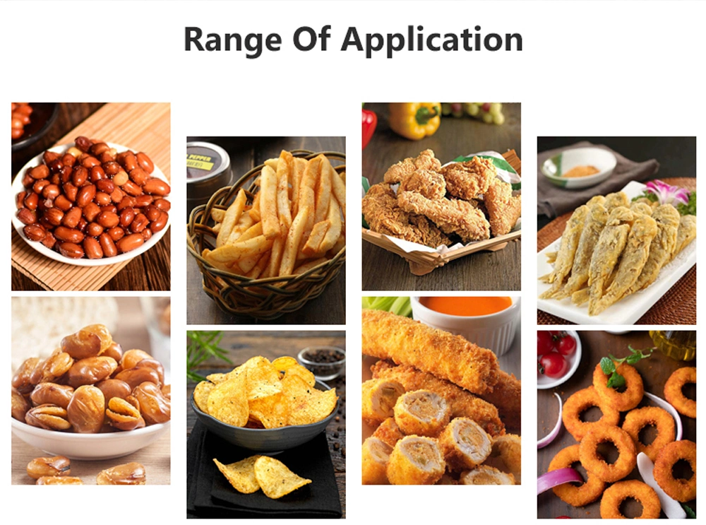 Fried Snacks Frying Machine Deep Fried Potato Chips Machine