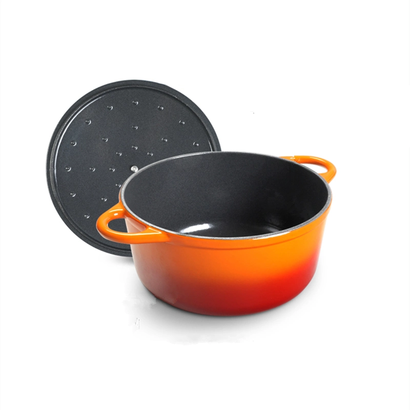 Ds-Edo02 Home Kitchen Cookware Sets Enamel Cast Iron Casserole