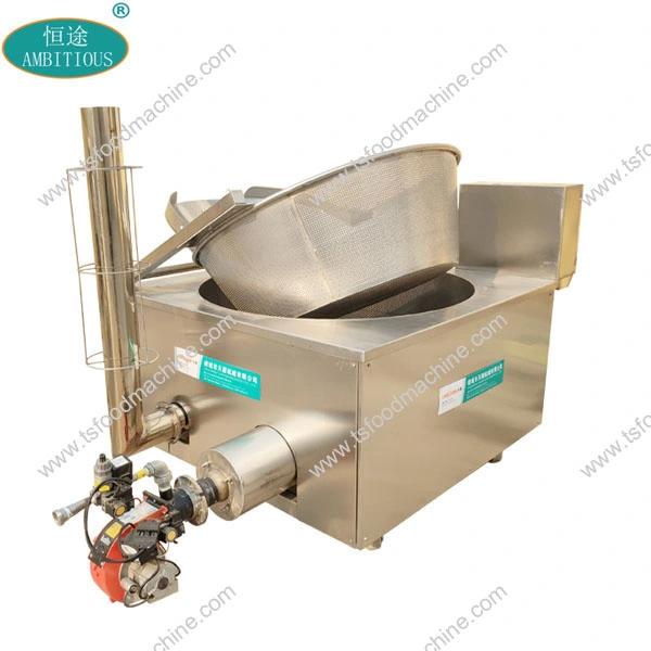 Automatic Stirring Auto Stir Fry Machine Onion Frying Machine