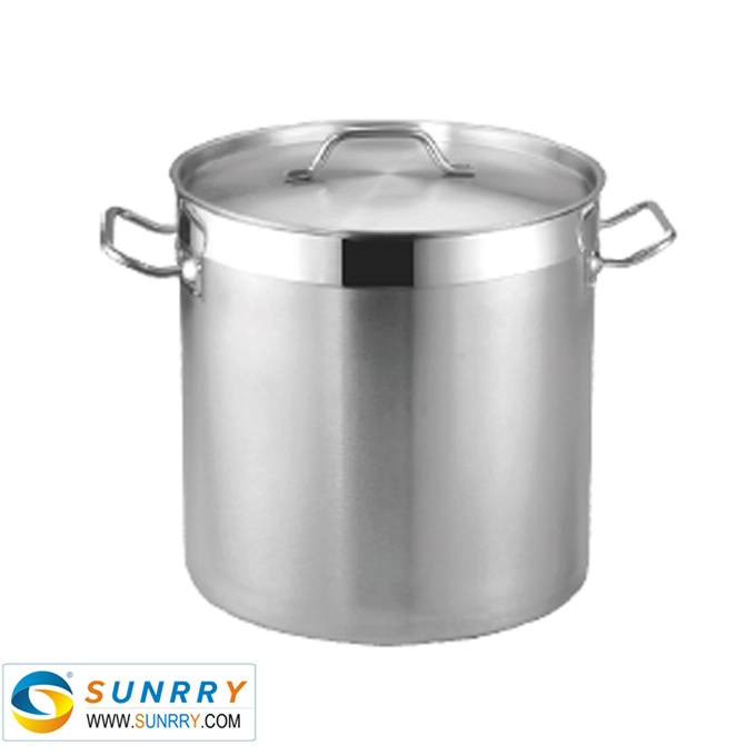 Commercial Stainless Steel Steamer Pot, Pasta Soup Cooker, Beer Brewing Kettle