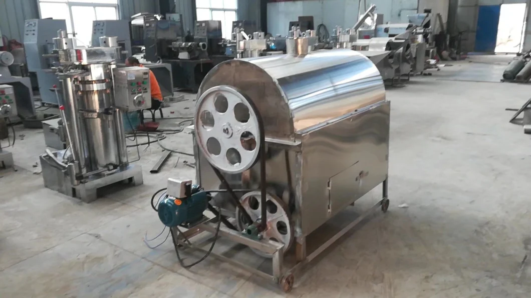 Widely Used Peanut Roaster Oilseeds Roasting Machine Coffee Beans Roasting Oven with Large Capacity
