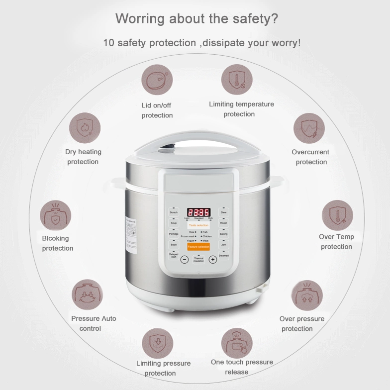 Home Appliance Pressure Cooker Electric Pressure Cooker Rice Cooker Pressure Cooker