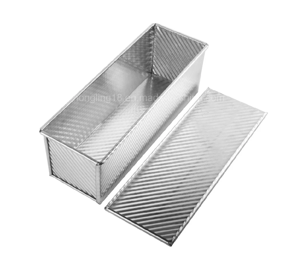 Anodized Aluminum Corrugated Toast Box/Loaf Baking Pan for Bakery