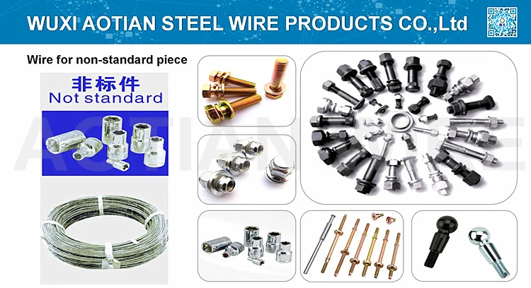Chq Cold Heading Quality Wire SAE1010 4.92mm Black Phosphate Annealed Drawn Fasteners Saip Steel Wire
