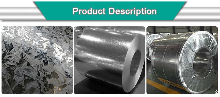 Hot-DIP Zinc Coated Gi/PPGI Aluzinc Galvanized Iron Coil for Vehicle Shell/Architecture Material