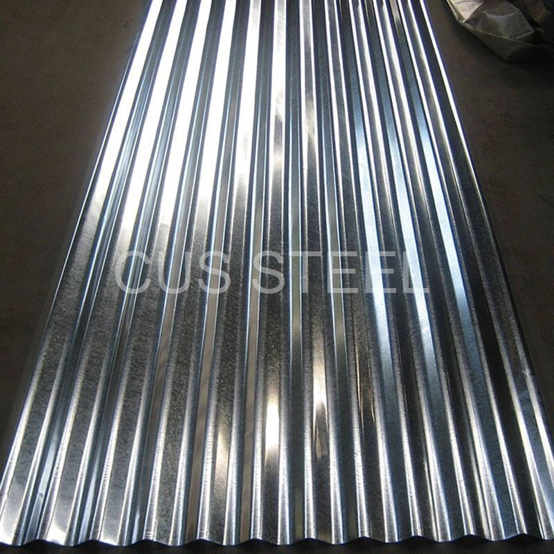 Zinc Coated Water Waved Galvanized Corrugated Steel Roofing Metal Sheeting