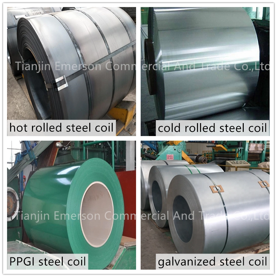 Hot Cold Rolled Steel Sheets Coils SPCC DC01 DC04 St12 CRC Steel Sheet in Coil