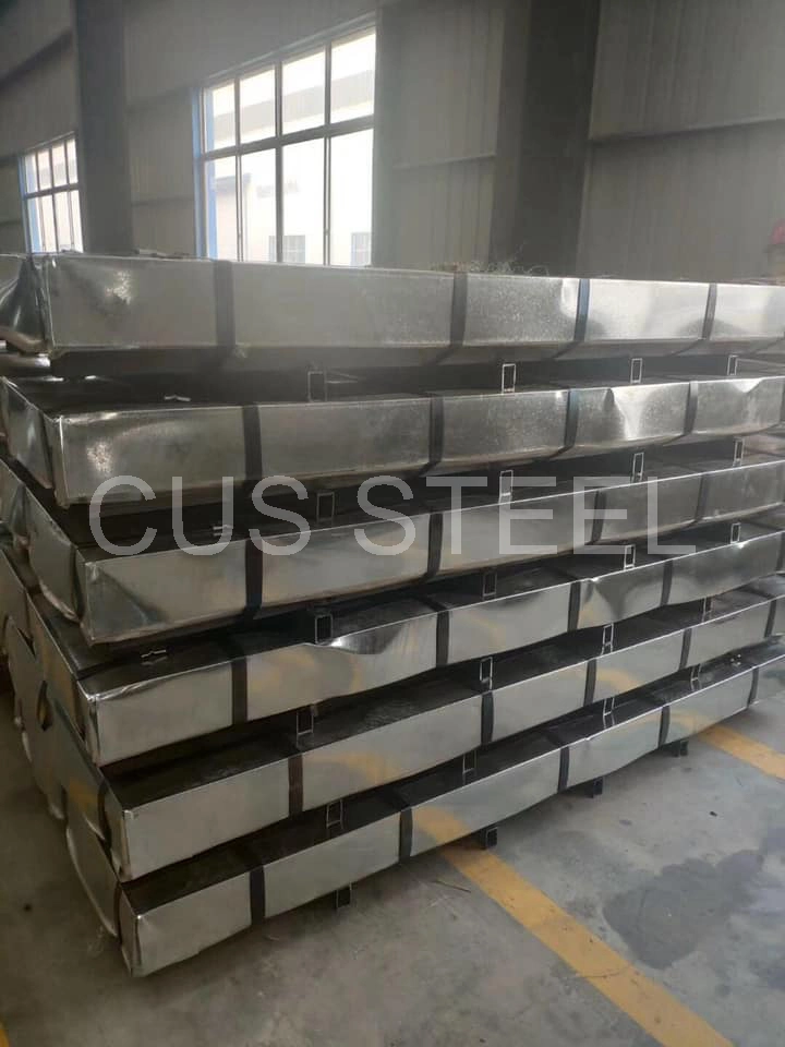 Zinc Coated Water Waved Galvanized Corrugated Steel Roofing Metal Sheeting