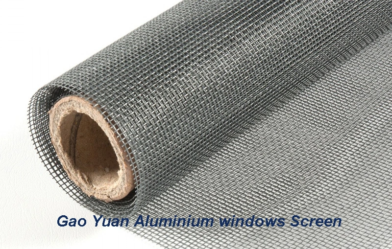 Closed Folding Edge Aluminum Alloy Window Screen Mesh