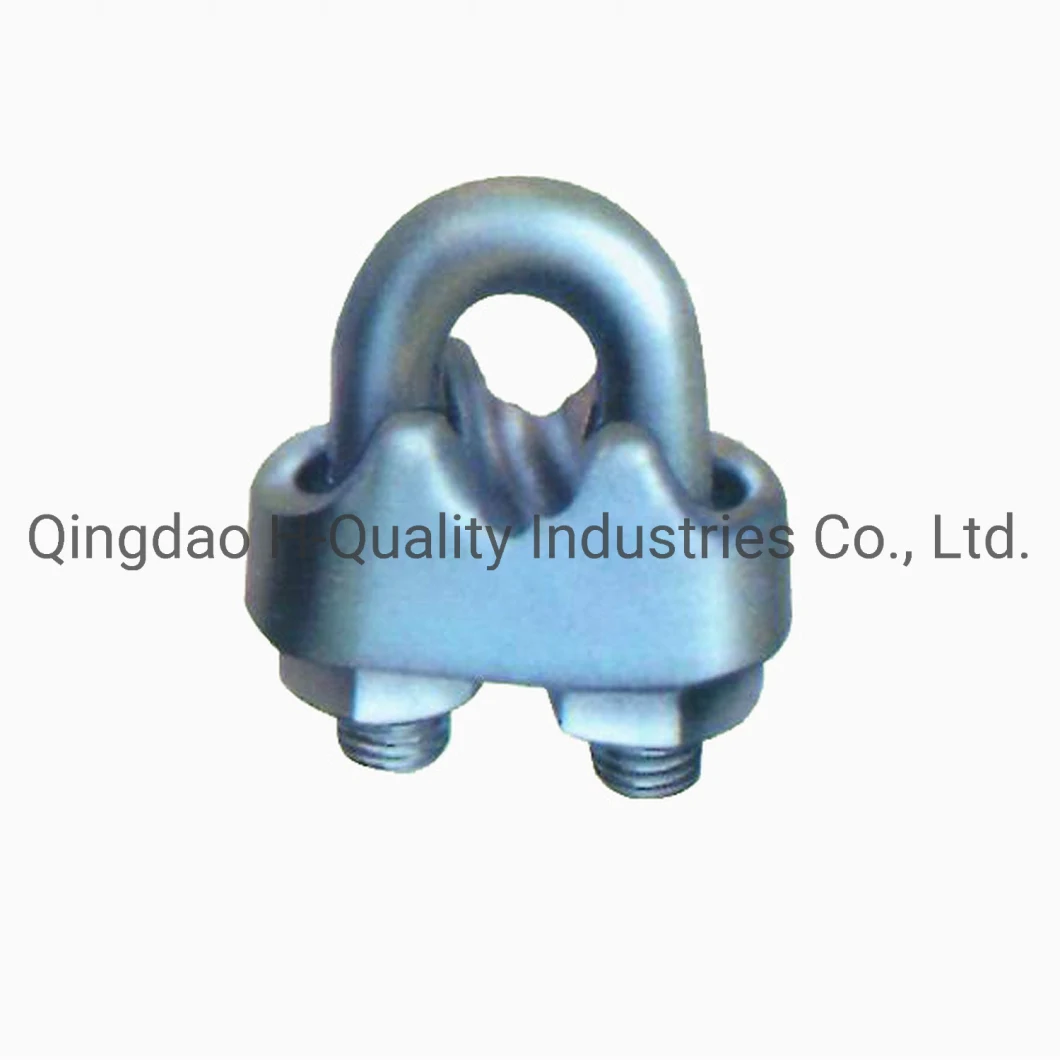 Rigging Hardware BS462, Malleable Wire Rope Clip, Hot DIP Galvanized or Zinc Plated