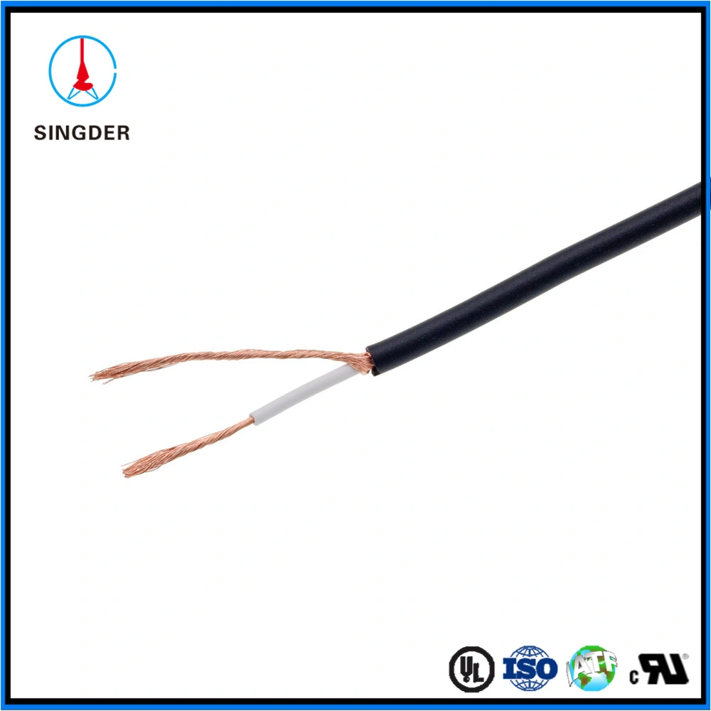 UL1571 Double Copper Conductor Electrical PVC Insulated Wire Rvs Twisted Flexible Cable