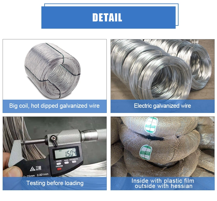 Galvanized Iron Wire for Binding (BWG6-BWG28)