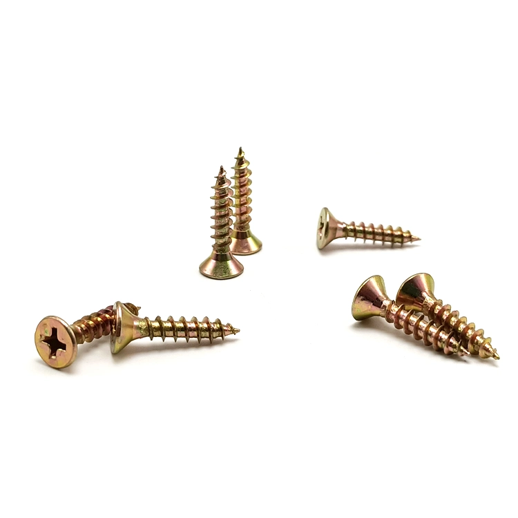 Yellow Coated Coil Nail/Galvanized Phillips Head Screws/Drywall Screws