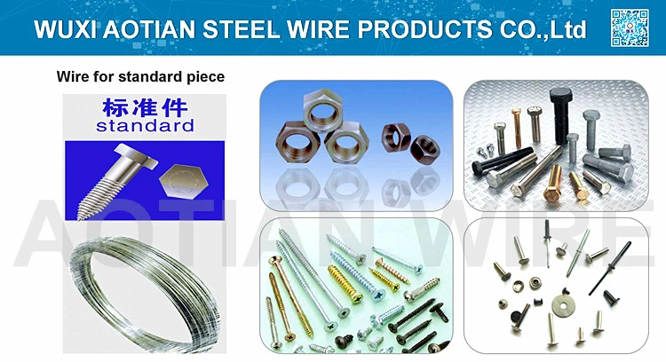 Chq Cold Heading Quality Wire SAE1010 4.92mm Black Phosphate Annealed Drawn Fasteners Saip Steel Wire