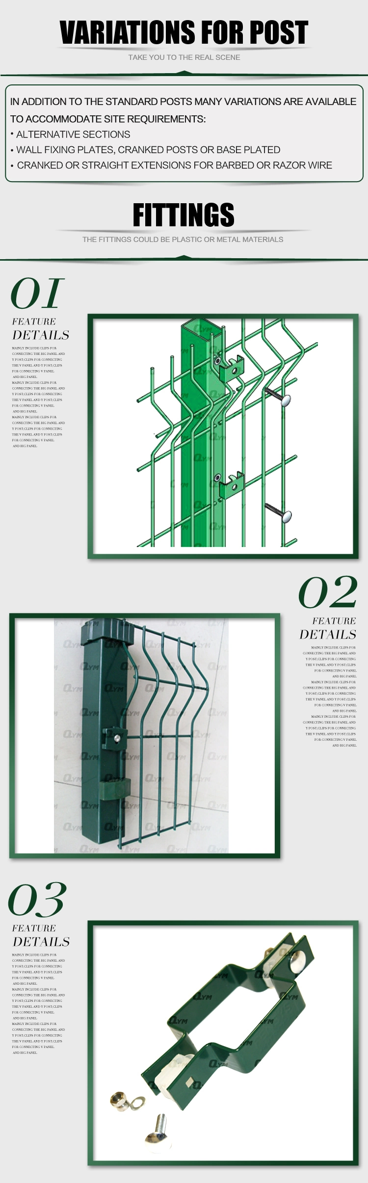 Galvanized Temporary Fence Panels/Movable Metal Temp Fence Panel for Sale