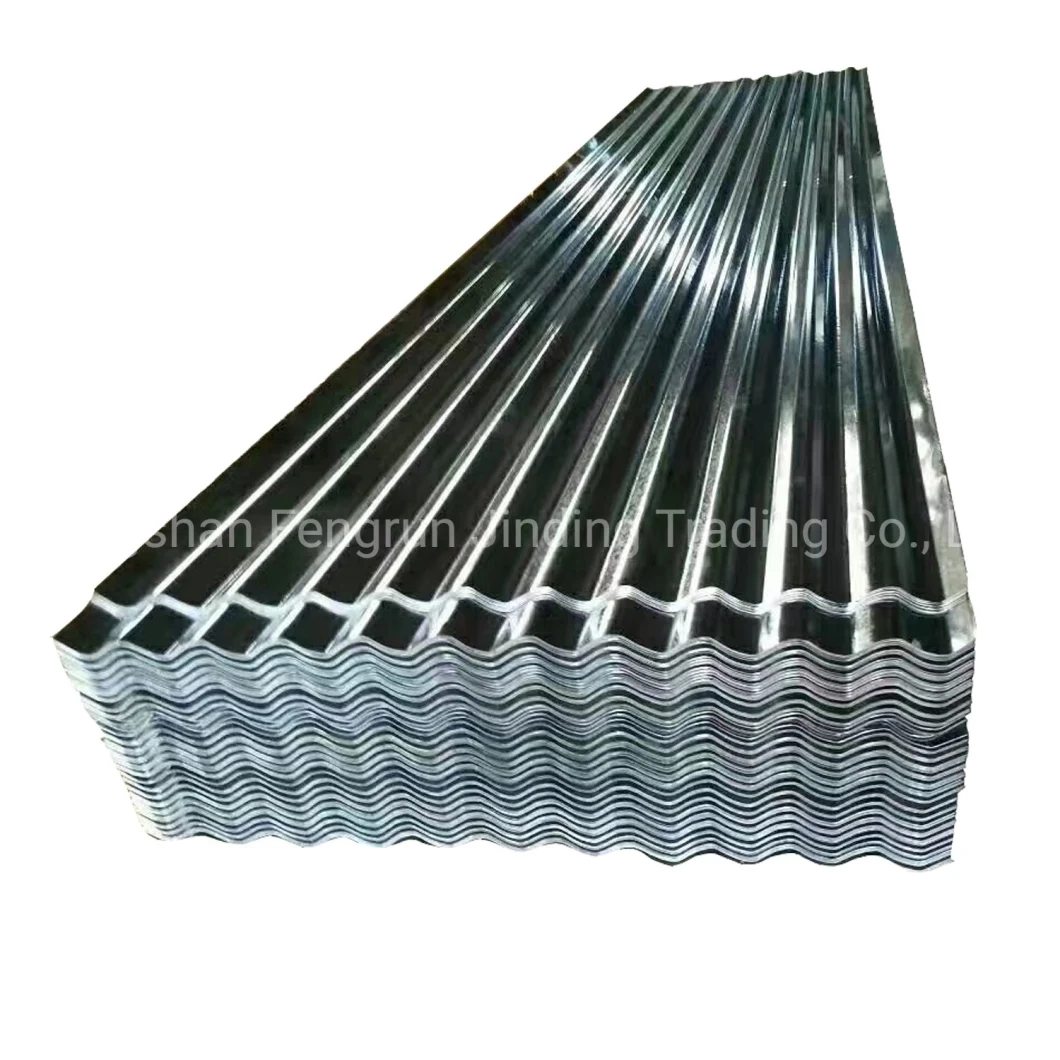 Regular Spangle Zinc Galvanized Corrugated Iron Steel Roofing Sheet