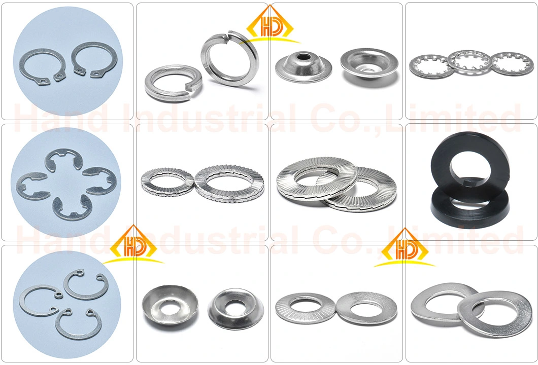 DIN9021 Fasteners Stainless Steel 304 316 A2 A4 Large Size Fender Flat Washers