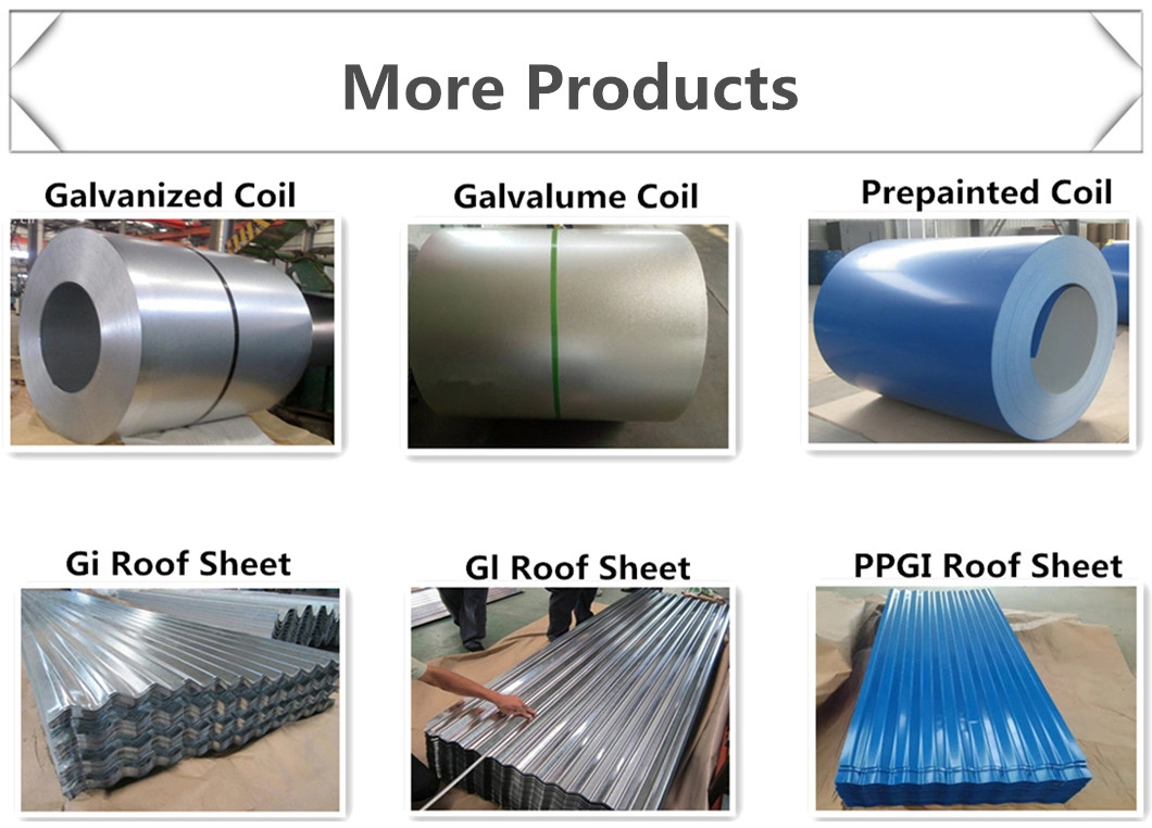 Steel Material Cold Rolled Prepainted Galvanised Corrugated Steel Roofing Sheet