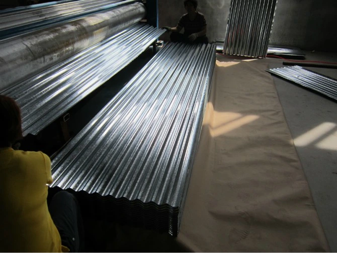 Corrugated Alu Zinc Iron Roofing Sheet/Corrugated Galvanized Roof Tiles