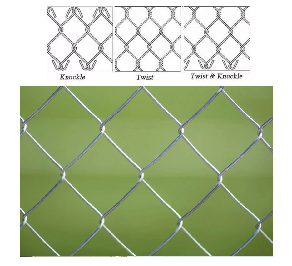 Hot Dipped Galvanizing Chain Link Fencing Manufacture