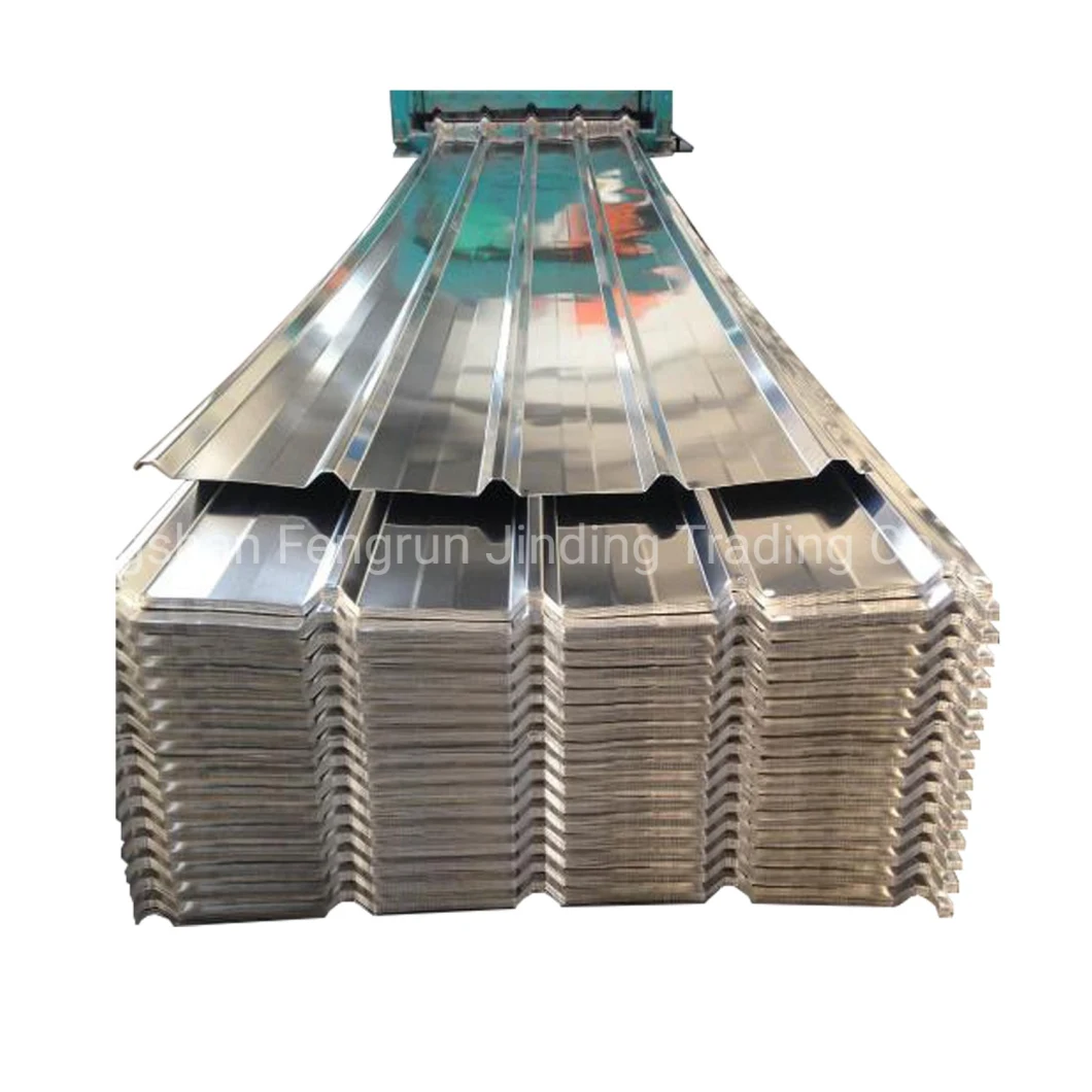 Regular Spangle Zinc Galvanized Corrugated Iron Steel Roofing Sheet