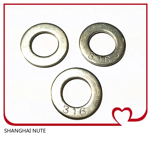 Stainless Steel 316 Flat Washers, DIN125, M4