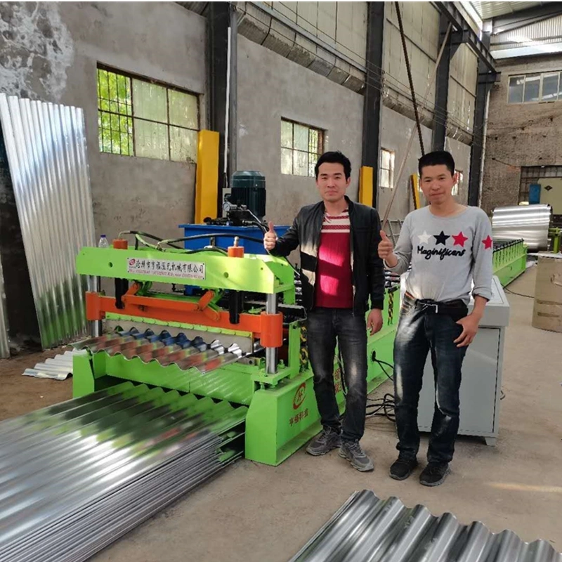 High Quality Aluminium Corrugated Metal Tile Roofing Sheets Making Machine