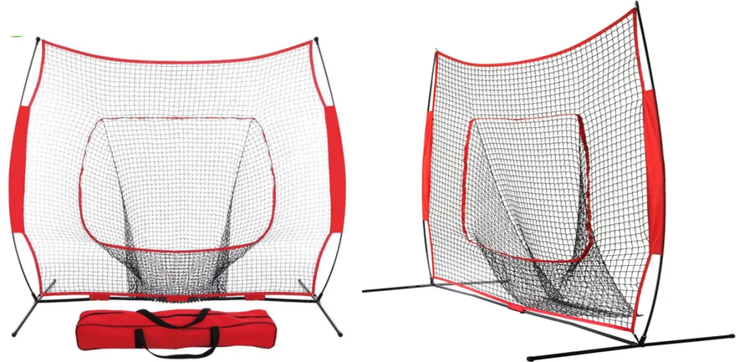 Portable Folding Outdoor Sport Baseball Pitching Practice Renounder Net