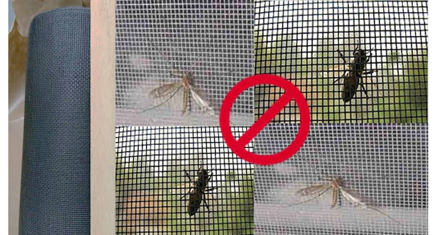Custom Mosquito Mesh Fiberglass Screen Square Anti Dust Window Screen
