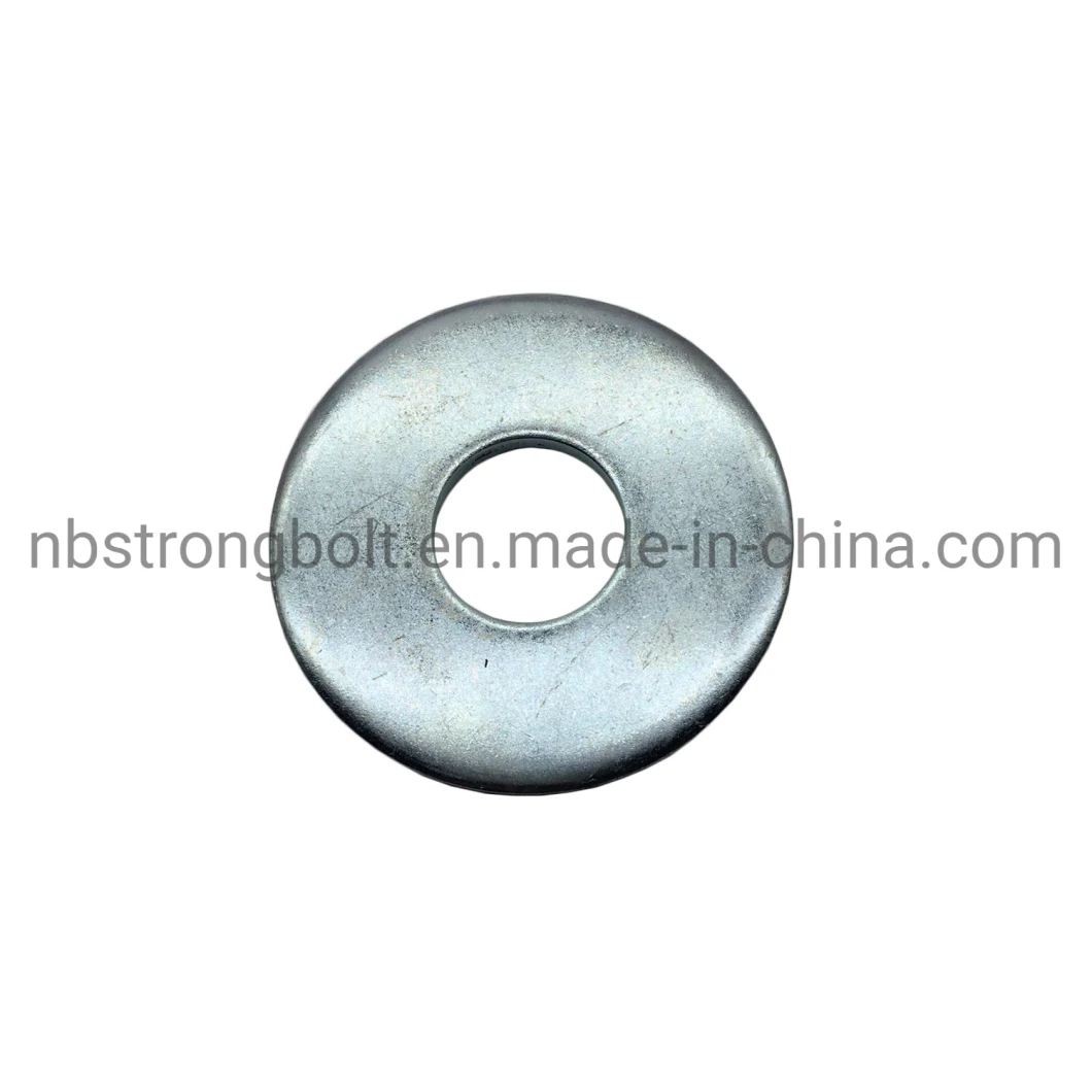 DIN9021 Larg Size Flat Washers Carnbon Steel with Zinc Plated Cr 3+ M30