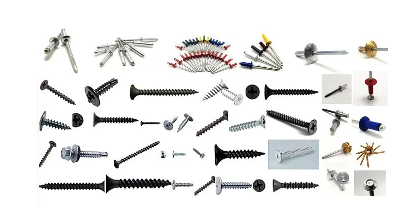 Wholesale Bugle Head Collated Drywall Chipboard Screws, Black Drywall Screw for Wood